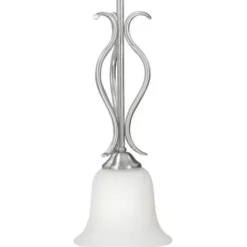 * Indoor Lighting|Best Sale Patriot Lighting® Samantha Satin Nickel 1-Light Mini Pendant