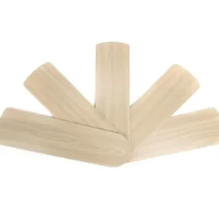 * Ceiling Fans|Best Sale Patriot Lighting® 52″ Light Oak/White Ceiling Fan Replacement Blades – 5 Pcs/Set