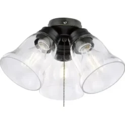 * Ceiling Fans|Best Sale Patriot Lighting® Peterson 3-Light Oil-Rubbed Bronze Led Ceiling Fan Light