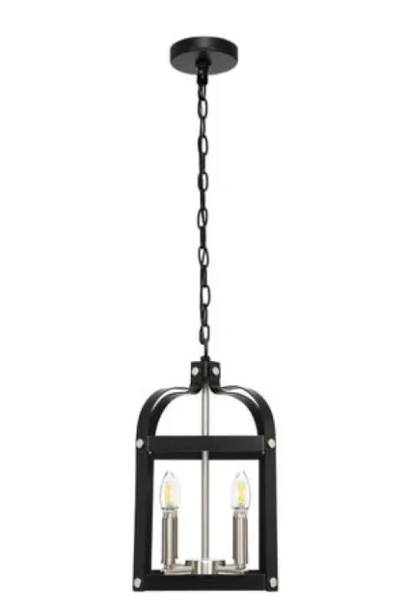 * Indoor Lighting|Brand New Patriot Lighting® Bazel Black 4-Light Pendant