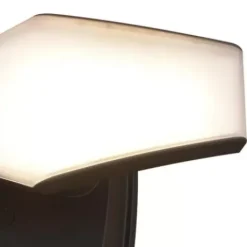 * Outdoor Lighting|Brand New Patriot Lighting® Dualux Bronze Led Dual Head Motion Sensor Link Outdoor Security Flood Light