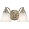 * Indoor Lighting|Brand New Patriot Lighting® Standford Antique Brass 2 Light Vanity Light