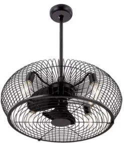 * Ceiling Fans|Brand New Patriot Lighting™ Cyrille 24″ Indoor Led Fandelier