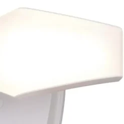 * Outdoor Lighting|Brand New Patriot Lighting® Dualux White Led Dual Head Motion Sensor Link Outdoor Security Flood Light