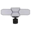 * Outdoor Lighting|Brand New Patriot Lighting® Dualux Bronze Led 4-Head Motion Sensor Outdoor Security Flood Light