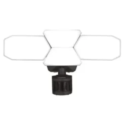 * Outdoor Lighting|Brand New Patriot Lighting® Dualux Bronze Led 4-Head Motion Sensor Outdoor Security Flood Light