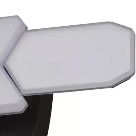 * Outdoor Lighting|Brand New Patriot Lighting® Dualux Bronze Led 4-Head Motion Sensor Outdoor Security Flood Light