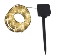 * Outdoor Lighting|Brand New Patriot Lighting® 32.89′ White Solar Led Rope Light
