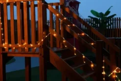 * Outdoor Lighting|Brand New Patriot Lighting® 32.89′ White Solar Led Rope Light