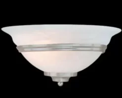 * Indoor Lighting|Brand New Patriot Lighting® Da Vinci 1-Light Brushed Nickel Indoor Wall Light