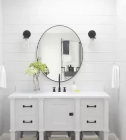 * Indoor Lighting|Brand New Patriot Lighting® Connell Matte Black 1-Light Vanity Light