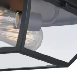 * Outdoor Lighting|Brand New Patriot Lighting® Granville Oil-Burnished Bronze 2-Light Outdoor Flush Mount Light