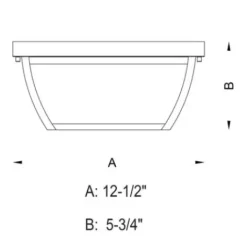 * Outdoor Lighting|Brand New Patriot Lighting® Granville Oil-Burnished Bronze 2-Light Outdoor Flush Mount Light