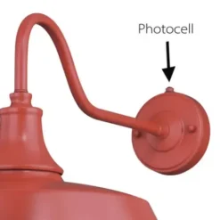 * Outdoor Lighting|Brand New Patriot Lighting® Dorado Red Outdoor Wall Light