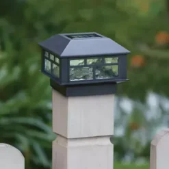 * Outdoor Lighting|Brand New Patriot Lighting® Solar Integrated Led Sunbury Post Cap Landscape Light