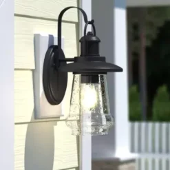 * Outdoor Lighting|Brand New Patriot Lighting® Dualux® Bridgeport Oil-Rubbed Bronze Outdoor Wall Light