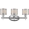 * Indoor Lighting|Brand New Patriot Lighting® Wendy 3-Light Chrome Vanity Light