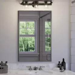 * Indoor Lighting|Brand New Patriot Lighting® Lizzie Matte Black 3-Light Vanity Light