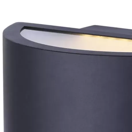 * Outdoor Lighting|Brand New Patriot Lighting® Muriel Black Led Outdoor Wall Light