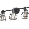 * Indoor Lighting|Brand New Patriot Lighting® Clybourn Oil Rubbed Bronze 3 Light Vanity Light