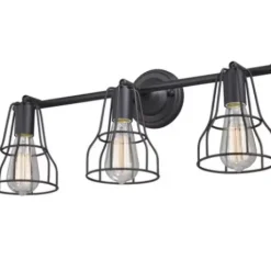 * Indoor Lighting|Brand New Patriot Lighting® Clybourn Oil Rubbed Bronze 3 Light Vanity Light