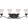 * Indoor Lighting|Budget Patriot Lighting® Avenant Bronze 4 Light Vanity Light