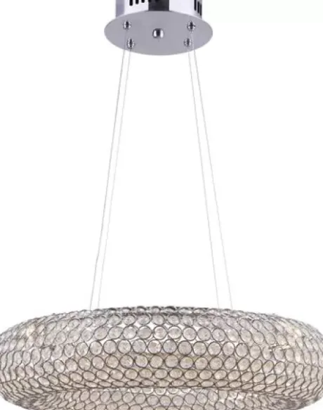 * Indoor Lighting|Budget Patriot Lighting® Arya Chrome Led Pendant
