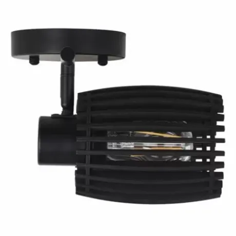 * Indoor Lighting|Budget Patriot Lighting® Bernard Matte Black 3-Light Track Light