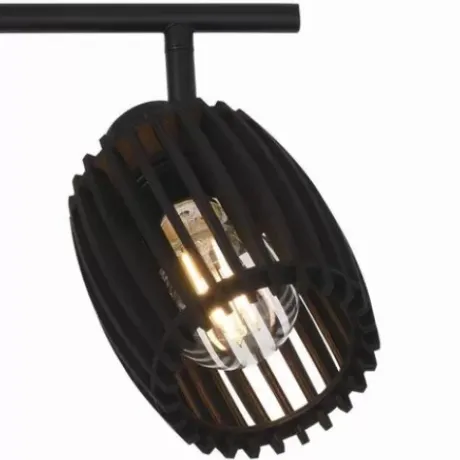 * Indoor Lighting|Budget Patriot Lighting® Bernard Matte Black 3-Light Track Light