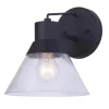 * Outdoor Lighting|Budget Patriot Lighting® Connie Black Outdoor Wall Light – 2 Pack
