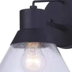 * Outdoor Lighting|Budget Patriot Lighting® Connie Black Outdoor Wall Light – 2 Pack