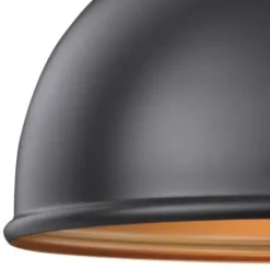 * Outdoor Lighting|Budget Patriot Lighting® Delano Oil-Burnished Bronze Outdoor Flush Mount Light