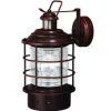 * Outdoor Lighting|Budget Patriot Lighting® Dualux Bainbridge Burnished Bronze Motion Sensor Outdoor Wall Light