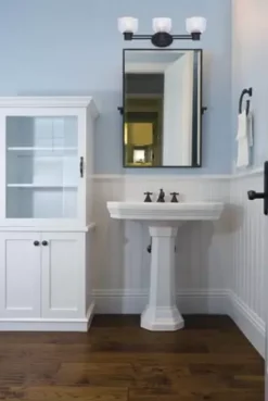 * Indoor Lighting|Budget Patriot Lighting® Dynasty Oil-Rubbed Bronze 3-Light Vanity Light
