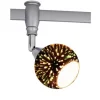 * Indoor Lighting|Budget Patriot Lighting® Ernest 1-Light Nickel Track Lighting Head