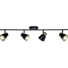 * Indoor Lighting|Budget Patriot Lighting® Fairhaven Textured Black Flush Mount Ceiling Light