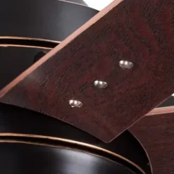 * Ceiling Fans|Budget Patriot Lighting™ Grand Haven Ii 62″ Oil-Rubbed Bronze Indoor Led Ceiling Fan