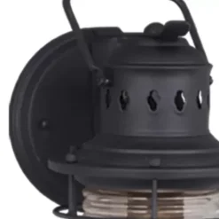 * Outdoor Lighting|Budget Patriot Lighting® Hyannis Textured Black Outdoor Wall Light