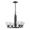 * Indoor Lighting|Budget Patriot Lighting® Hakley 4-Light Textured Bronze Chandelier