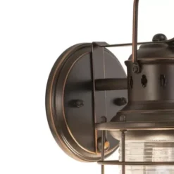 * Outdoor Lighting|Budget Patriot Lighting® Hyannis Burnished Bronze Outdoor Wall Light