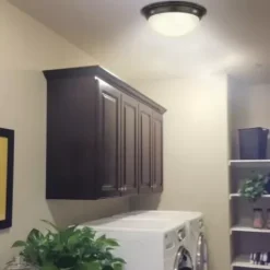 * Indoor Lighting|Budget Patriot Lighting® Karter Bronze Integrated Led Flush Mount Ceiling Light