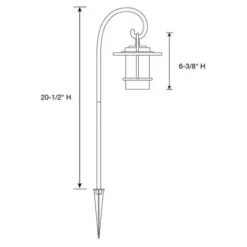 * Outdoor Lighting|Budget Patriot Lighting® Merrick Low Voltage Integrated Led Landscape Light