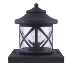 * Outdoor Lighting|Budget Patriot Lighting® Sonoma Black Outdoor Post Light