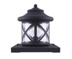 * Outdoor Lighting|Budget Patriot Lighting® Sonoma Black Outdoor Post Light