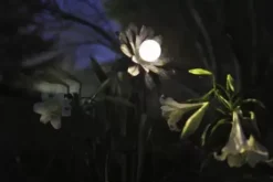 * Outdoor Lighting|Budget Patriot Lighting® Solar Integrated Led Galvanized Flower Landscape Light