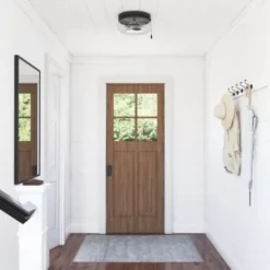 * Indoor Lighting|Budget Patriot Lighting® Talia Matte Black 2-Light Flush Mount Ceiling Light