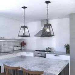 * Indoor Lighting|Budget Patriot Lighting® Tremont Matte Black 1 Light Pendant