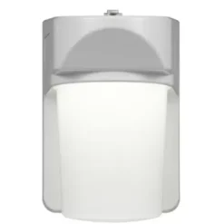* Outdoor Lighting|Budget Patriot Lighting® White Led Dusk-To-Dawn Outdoor Security Jelly Jar