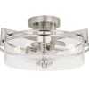 * Indoor Lighting|Buy Patriot Lighting® Addison Satin Nickel Semi-Flush Mount Ceiling Light