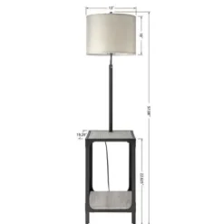 * Indoor Lighting|Buy Patriot Lighting® Ann End-Table Floor Lamp